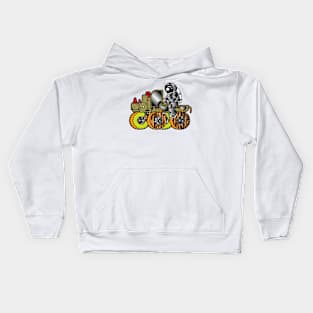 Wheels Space Kids Hoodie